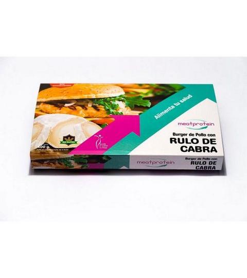 MEAT PROTEIN- BANDEJA DE 4 HAMBURGUESAS RULO DE CABRA ( 400 g )