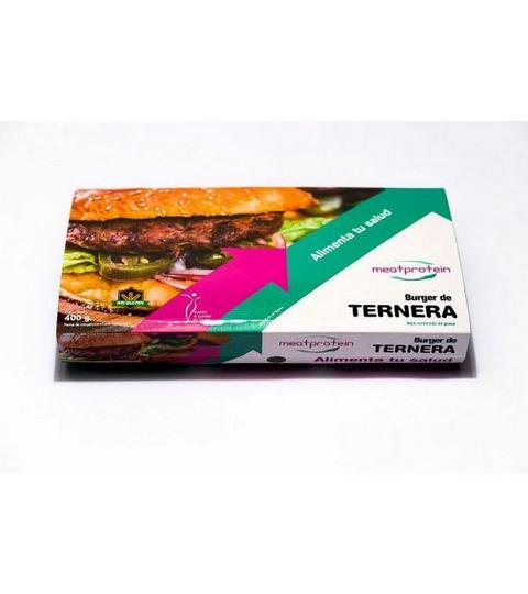 MEAT PROTEIN- BANDEJA DE 4 HAMBURGUESAS TERNERA ( 400 g )