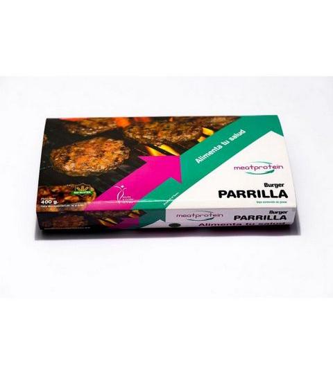 MEAT PROTEIN- BANDEJA DE 4 HAMBURGUESAS PARRILA ( 400 g )