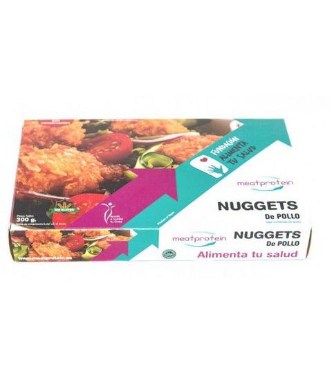 MEAT PROTEIN- BANDEJA DE 4 HAMBURGUESAS NUGGETS ( 400 g )