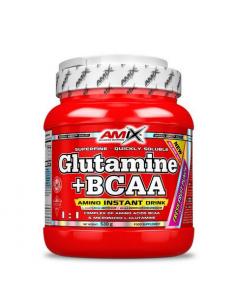 AMIX- GLUTAMINA + BCAA ( 300 g )