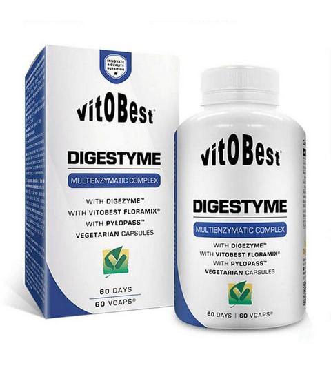 VITOBEST- DIGESTYME ENZYMAS ( 60 Capsulas )